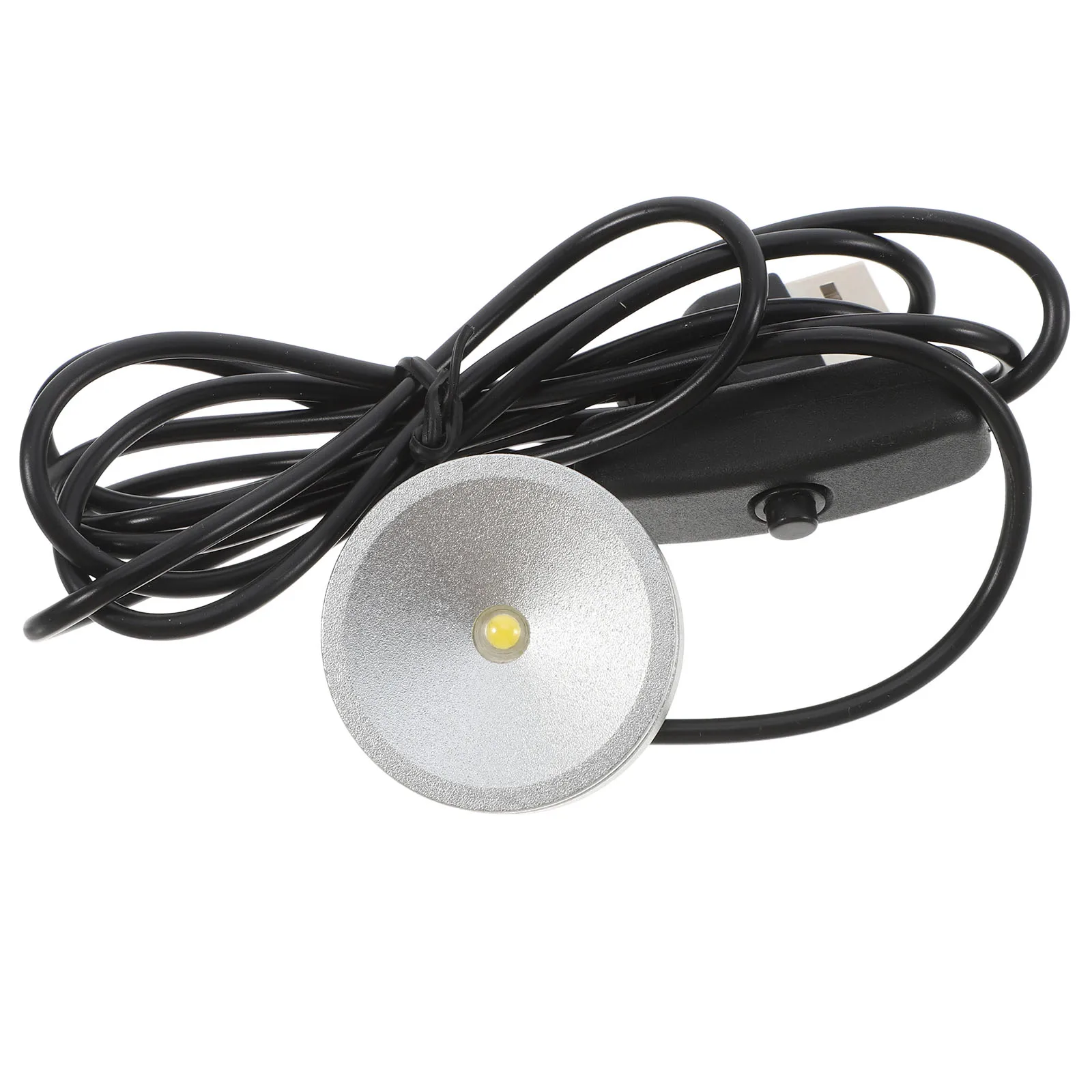 LED Aluminum Floodlight Mini Diffuser for Desk Kitchen Night Reading Under Cabinet Light 3W 4000K Neutral Small Night Lamp