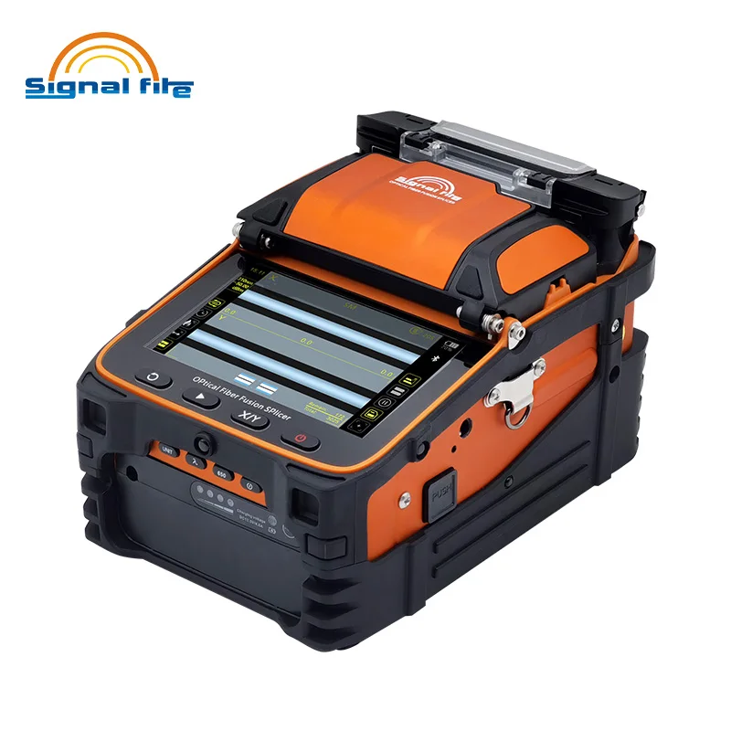 NEW Original AI-9 Signal Fire Splicing Machine Fusion Splicer Multi-Language FTTH  Splicer Machine 6 Motor 5S splicing machine