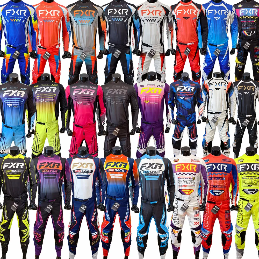 

Комплект для мотокросса и горного велоспорта 2026: Джерси и брюки для активного отдыха, все стили