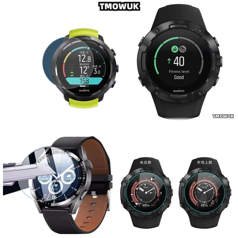 

For Suunto 5 7 9 Peak Pro Race S 45mm 49mm OCEAN Traverse Alpha Precision-Cut Tempered Glass Protector 9H