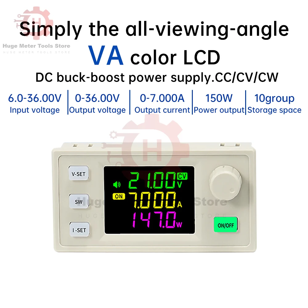 SK150X DC Buck Boost Converter CNC Adjustable Regulated Laboratory Power Supply Constant Voltage Current Solar Charge Module