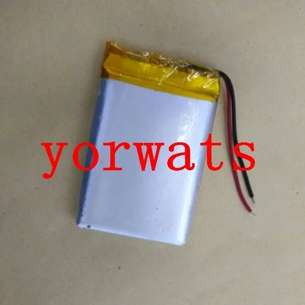 Neue heiße, wiederaufladbare Li-Ionen-Zelle mit 3,7-V-Positionierung des Lithium-Ionen-Akkus 603450 063450   Navigations-Navigationsrekorder.