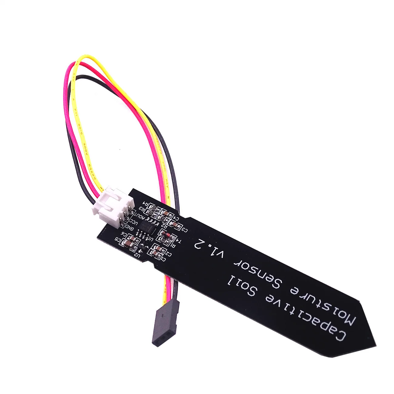 Analog Capacitive Soil Moisture Sensor V1.2 Corrosion Resistant With Cable Wire