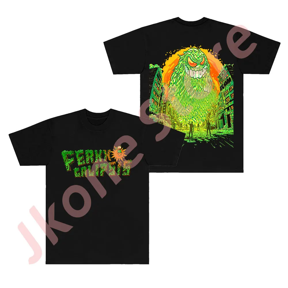 

Feid Ferxxo Monster T-shirts 2024 Ferxxocalipsis Tour Merch Cosplay Women Men Fashion Casual Short Sleeve Tee