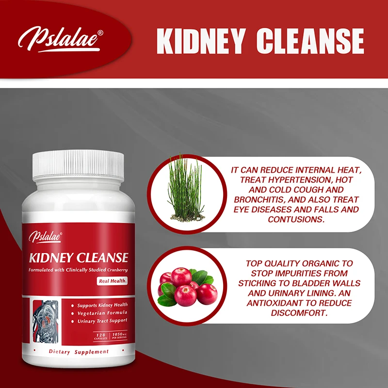 Kidney Cleanse - Liver Cleanse, Detox, Support Health Kidney & Urinary Tract
