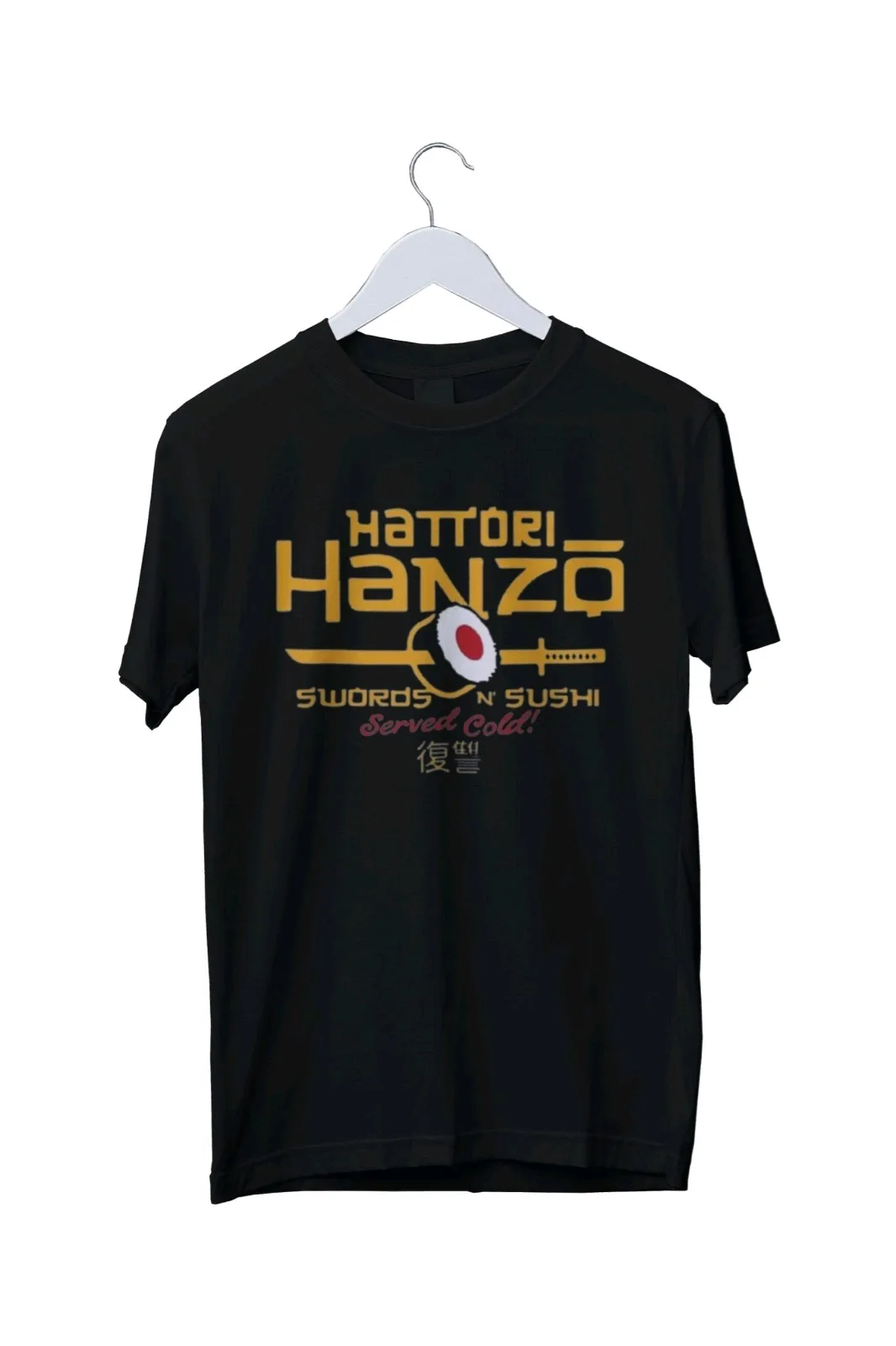 Hattori Hanzo Served Cold Camiseta con estampado gráfico para hombre Unisex S M L XL 2 3 4 XLNuevo en camisetas y camisetas Camiseta de anime