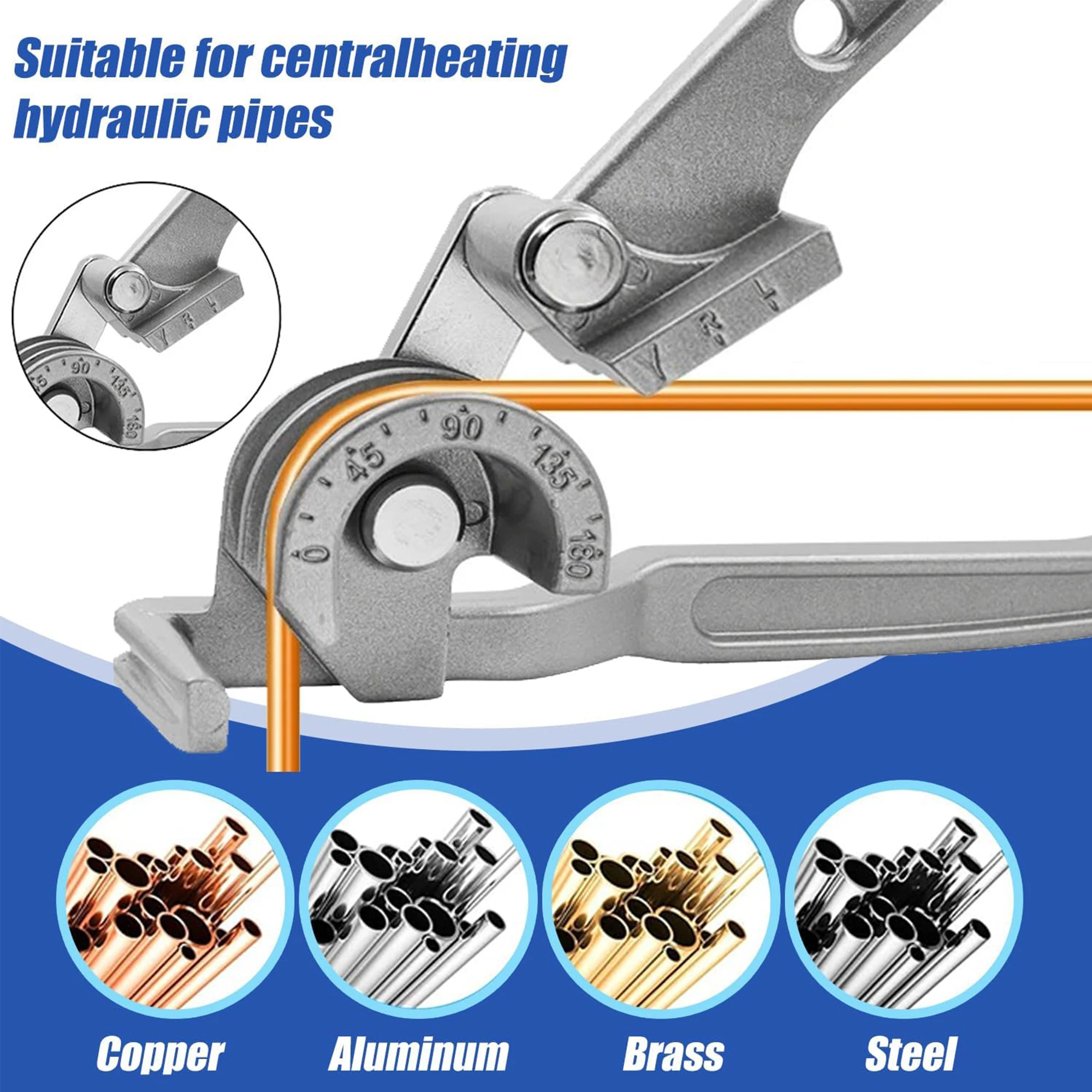 Tube Bender Tool - Manual OD Tubing Bending 3 Size 1/4