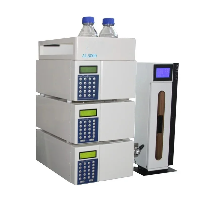 medium pressure column radio vacuum high performance liquid chromatography for cosmetics