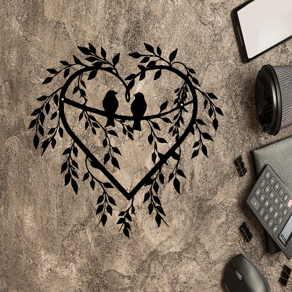 1pc Hiasan Dinding Logam Bentu - Home Decor Quotes On Wall ulasan dan harga