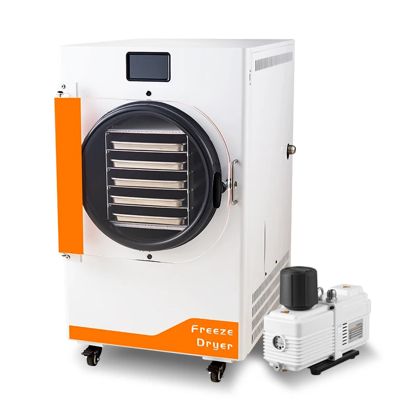 Food Vacuum Freeze Drying Machine Dried Fruit Freeze Dry Equipment Home Freeze Dryer For Sale