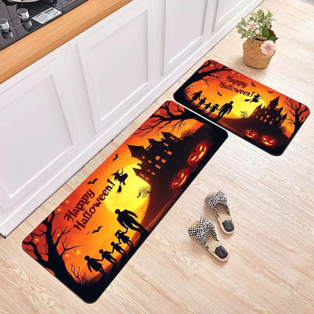 

VIKAMA Modern Minimalist Flannel Kitchen and Entrance Mats: Warm, Anti - fade, High - quality for Added Safety and Fashion