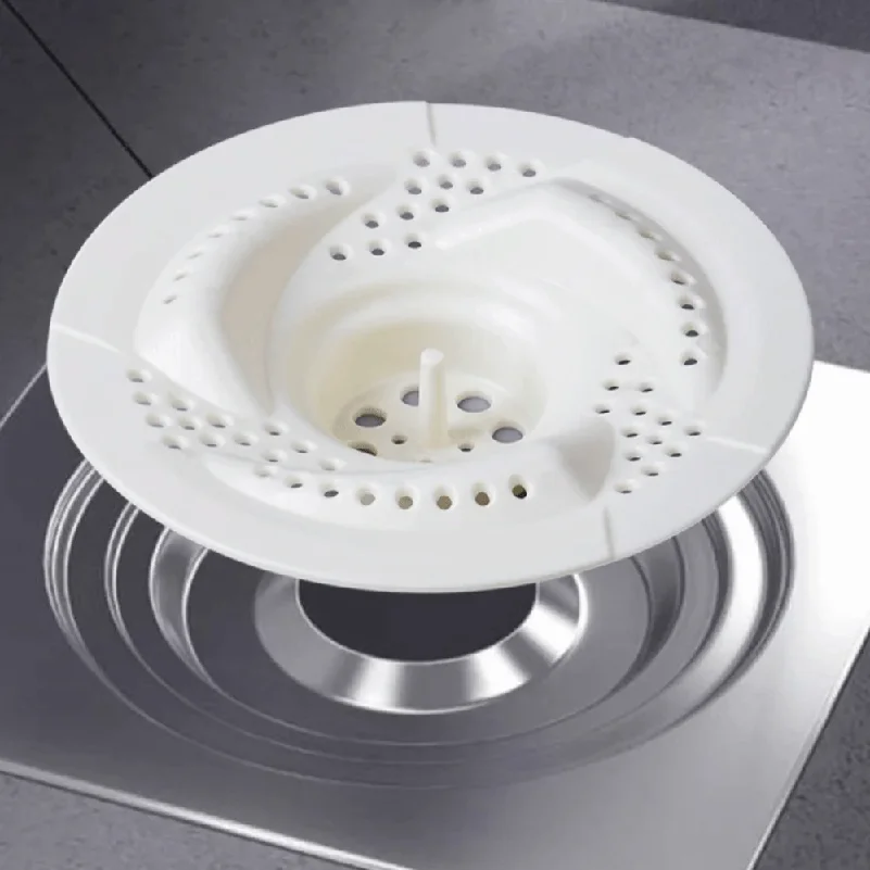 Hygienic Anti-Clogging Drain Cover Bug Proof Rotating Anti-Clogging Filter Mesh Design Sink Strainer Household Use