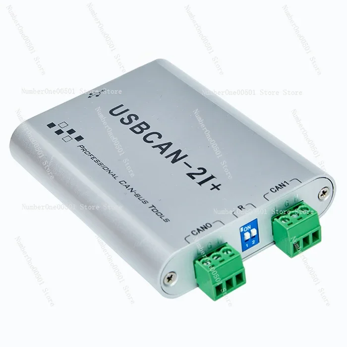 USBCAN Analyzer USBCAN-2I Dual Channel Isolated CAN Box Compatible with Zhou Ligong CAN Card