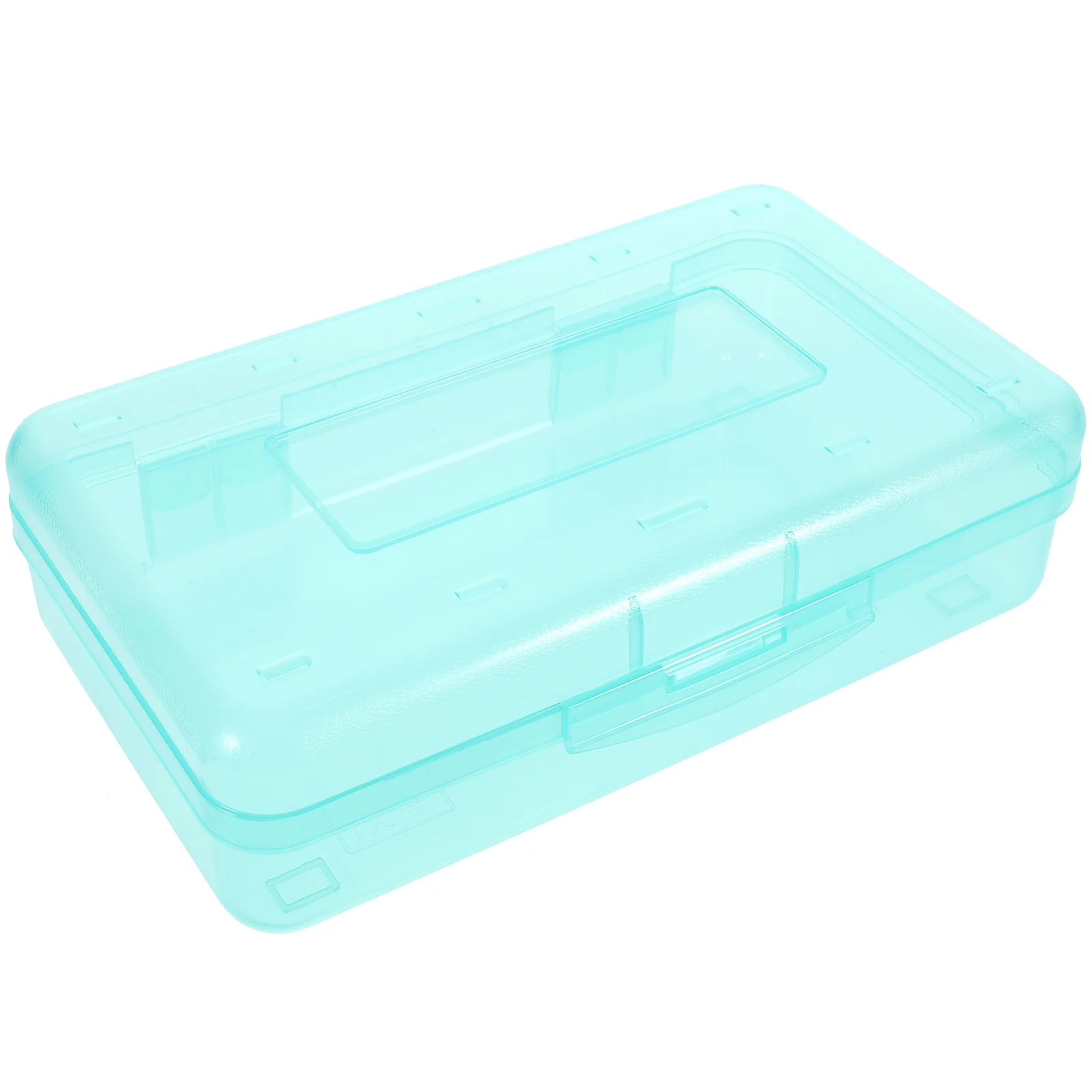 

Plastic Case Box Lightweight Portable Storage Container for Kids Durable Lid Long Lasting Fine Craftsmanship for Painting