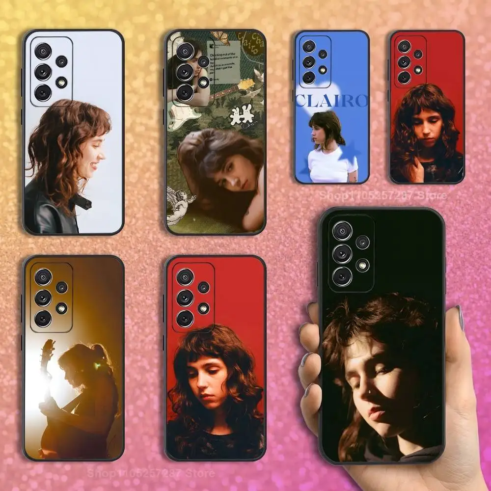 

Singer C-Clairo C-Charms Case For Samsung S10,Plus,S9,Ultra,S24,S21,S20,S23,FE,S22,S25,Lite,Soft Silicone Black