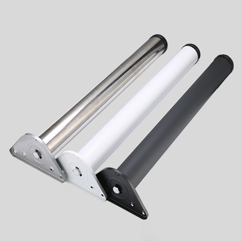 50-110cm Bar Counter Foot Support Column Stainless Steel 304 Adjustable Computer Desk Foot Aluminum Alloy Bar Cabinet Foot image 3