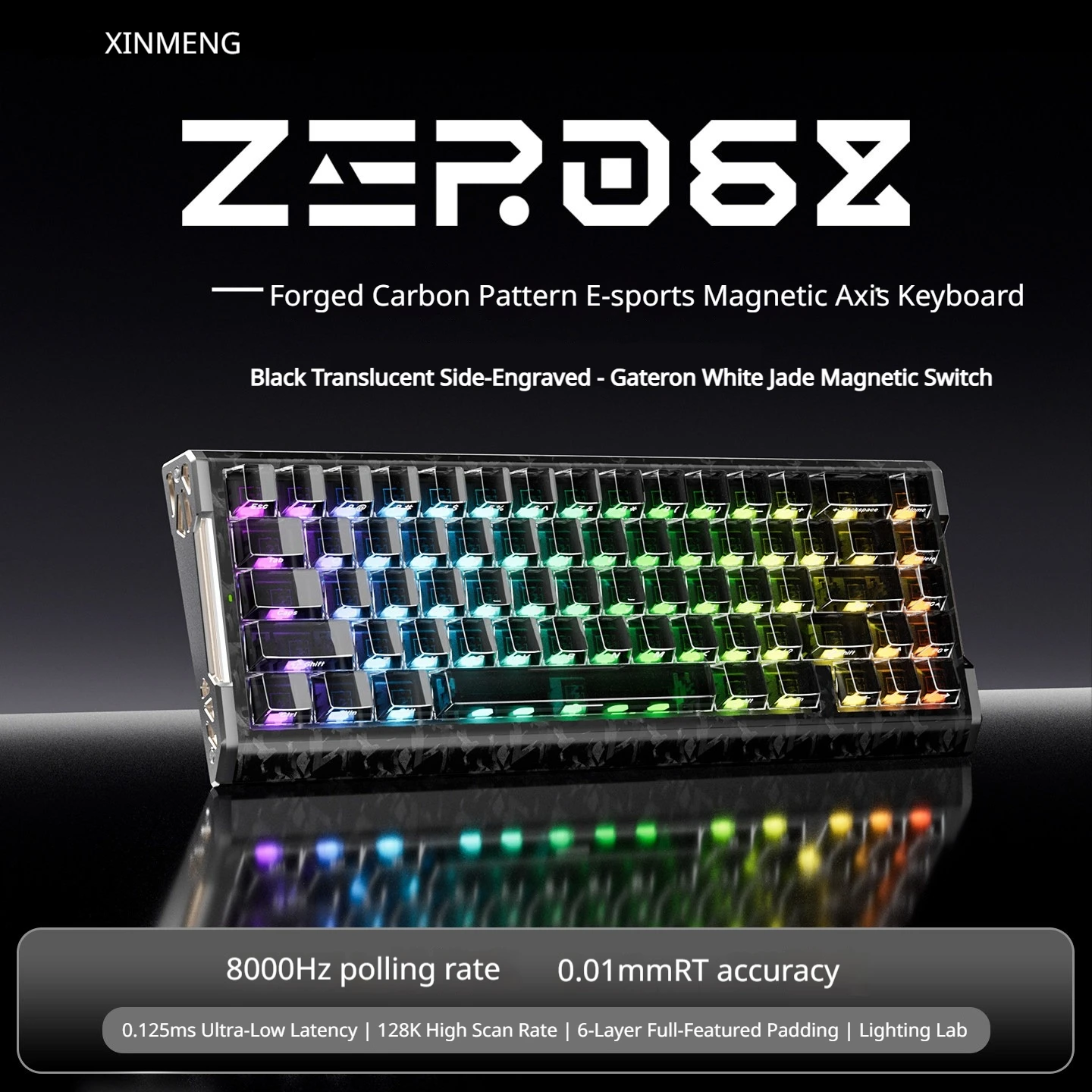 Xinmeng ZERO68 Mechanical Keyboard 68-Key Wired RGB