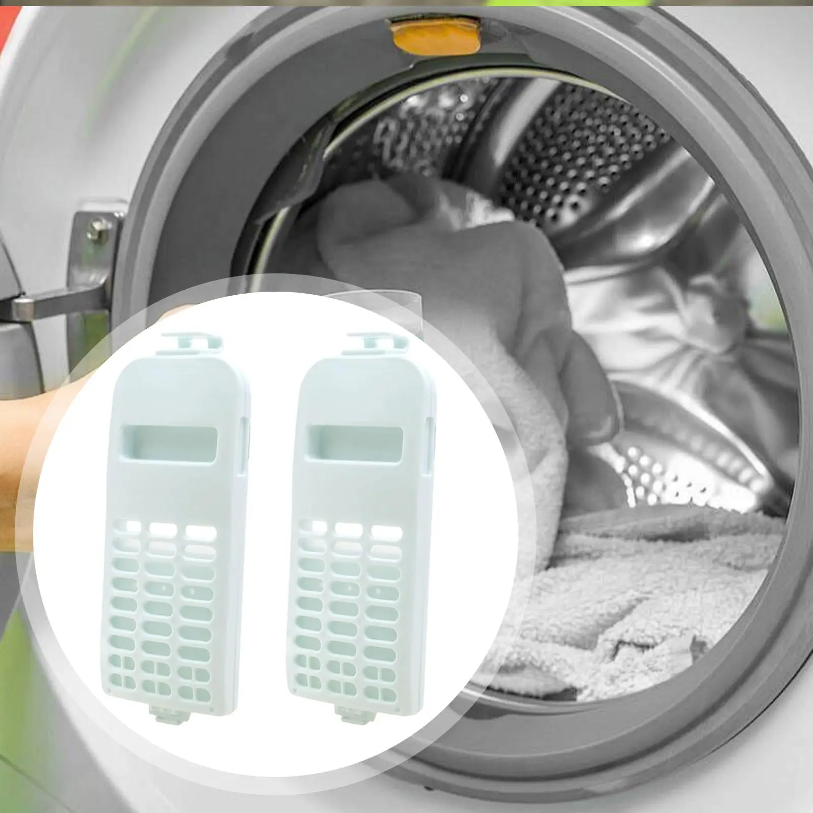 Durable Washer Lint Filter Mesh Net Accessory for Washing Machine Dust Trap Replacement Maintenance