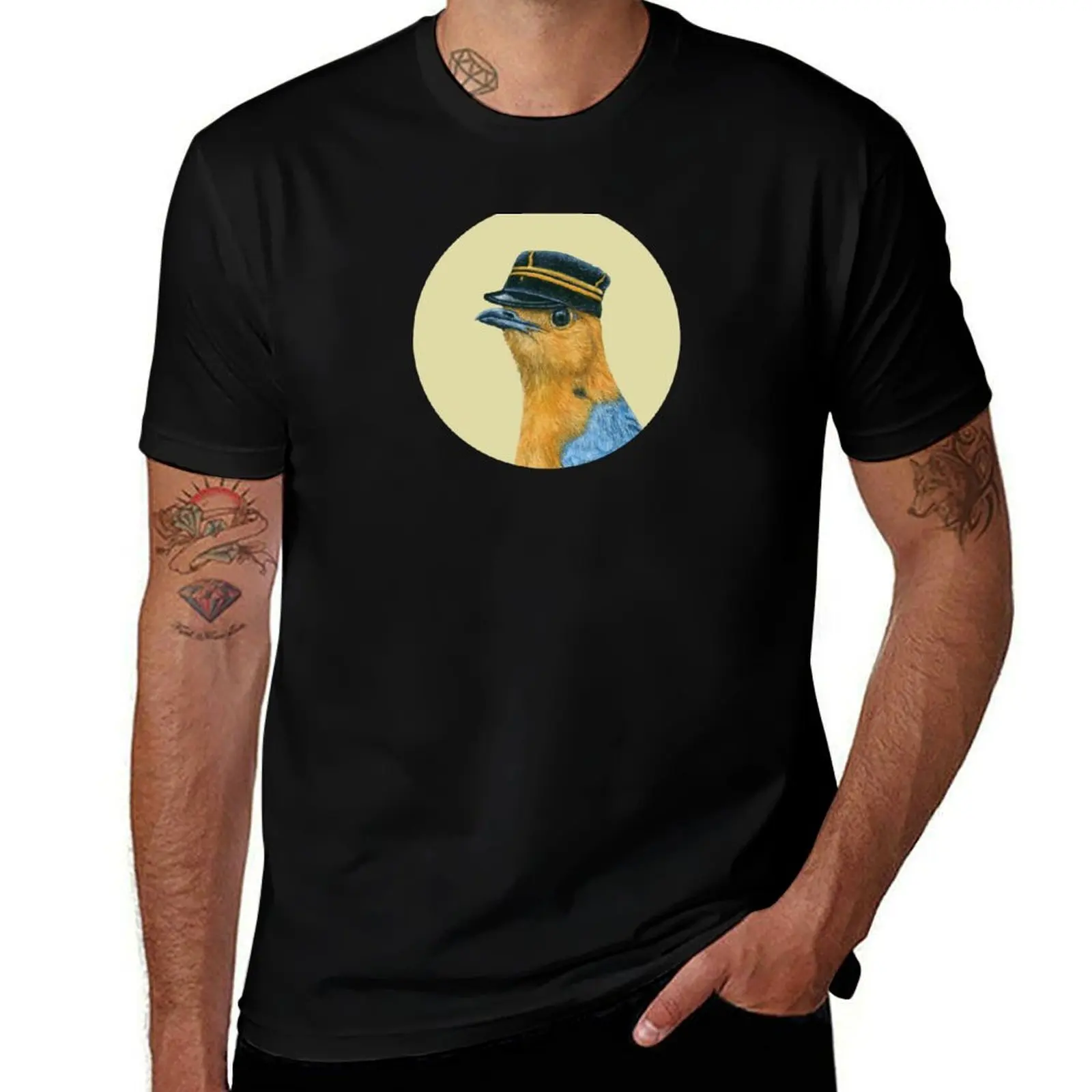 

Orange-headed thrush T-Shirt plain Man t-shirt tops t shirts for men pack
