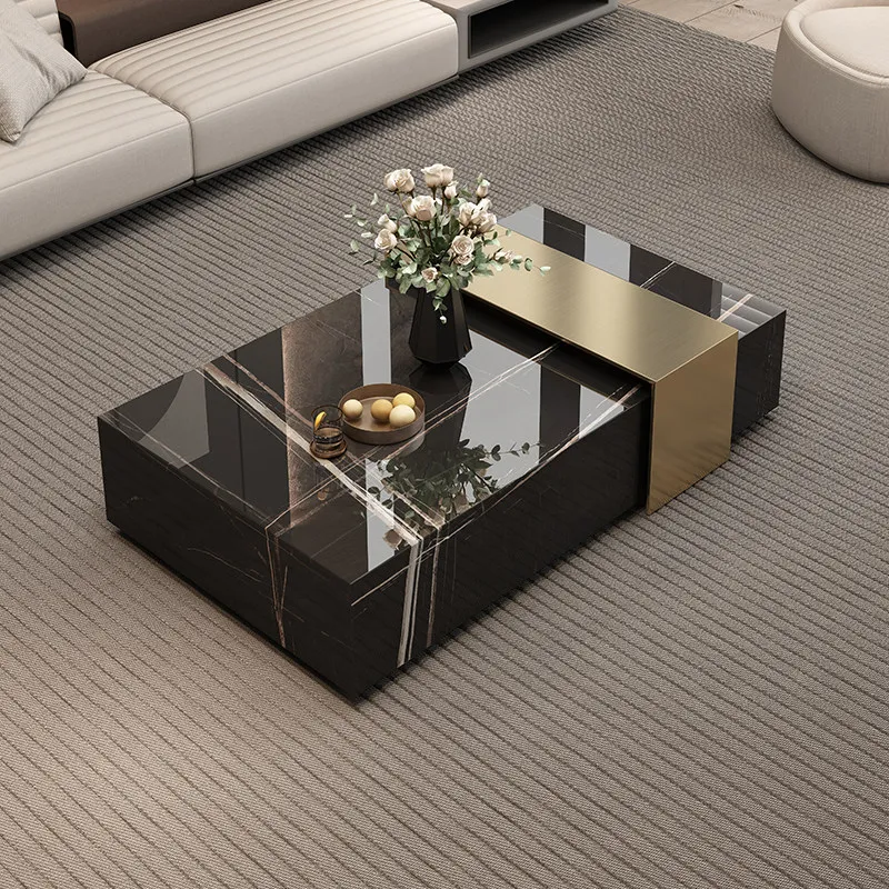 

Nordic Luxury Coffee Table Living Room Modern Living Room Designer Simple Side Table Minimalist Unique Meubles Home Furniture