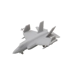 5PCS Model Folding-wing Airplane F-35C Lightning II Stealth Fighter DIY Simulated Shipborne Aircraft 1/2000 700 400 350 Scale