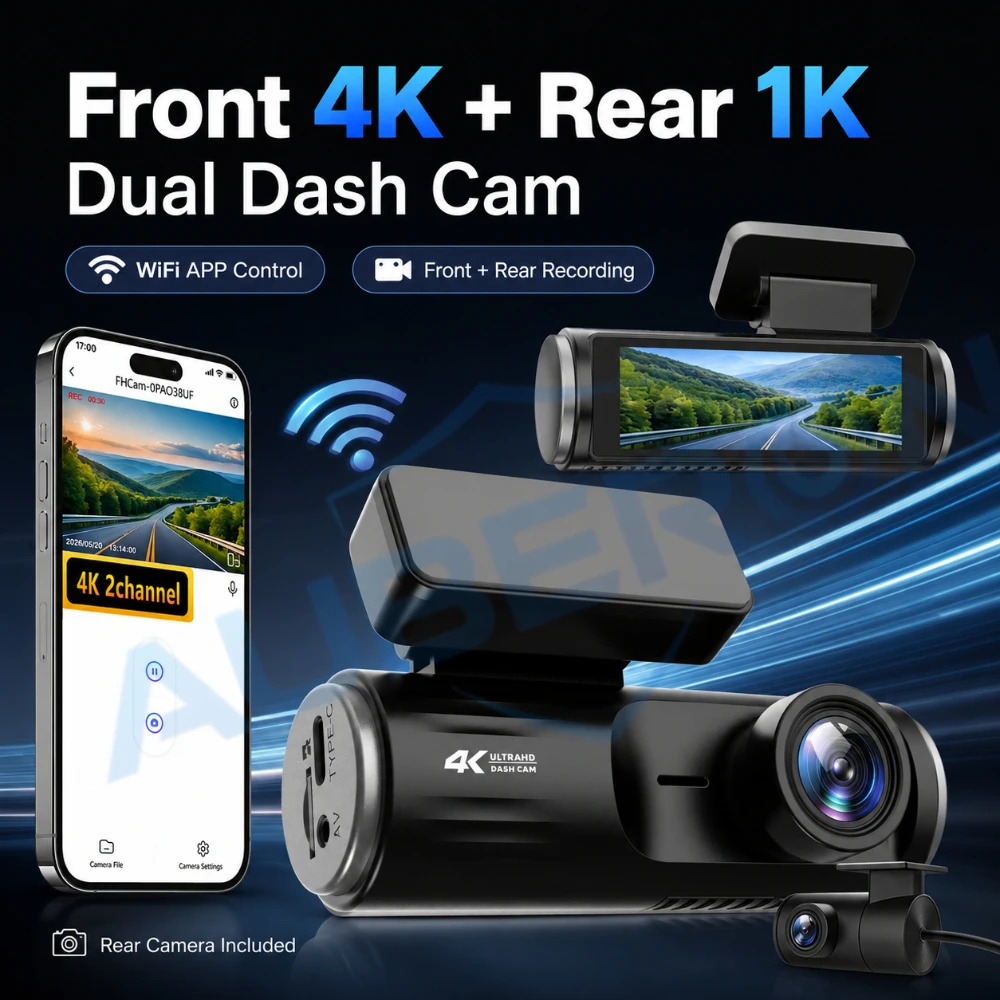 4k-dual-dash-cam-front-4k-rear-1k-wifi-app-control-vehicle-camera150°-wide-angle-g-sensor-loop-recording-parking-monitor-car-dvr