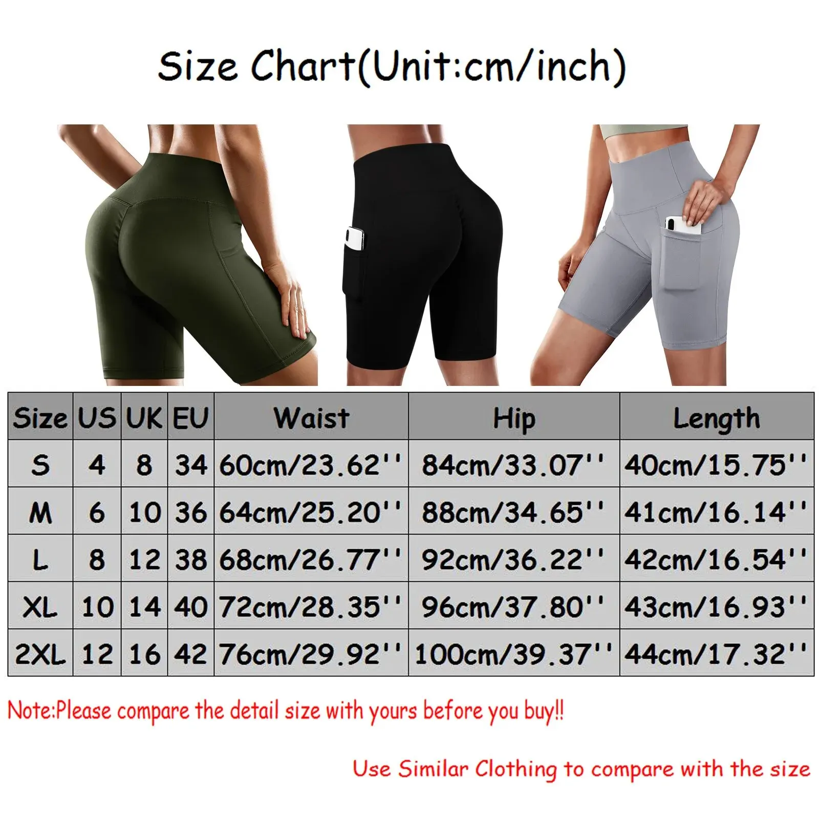 Women\'S Seamless Knitted Solid Color Buttocks Shorts Breathable High Elastic Sports Running Yoga Pants