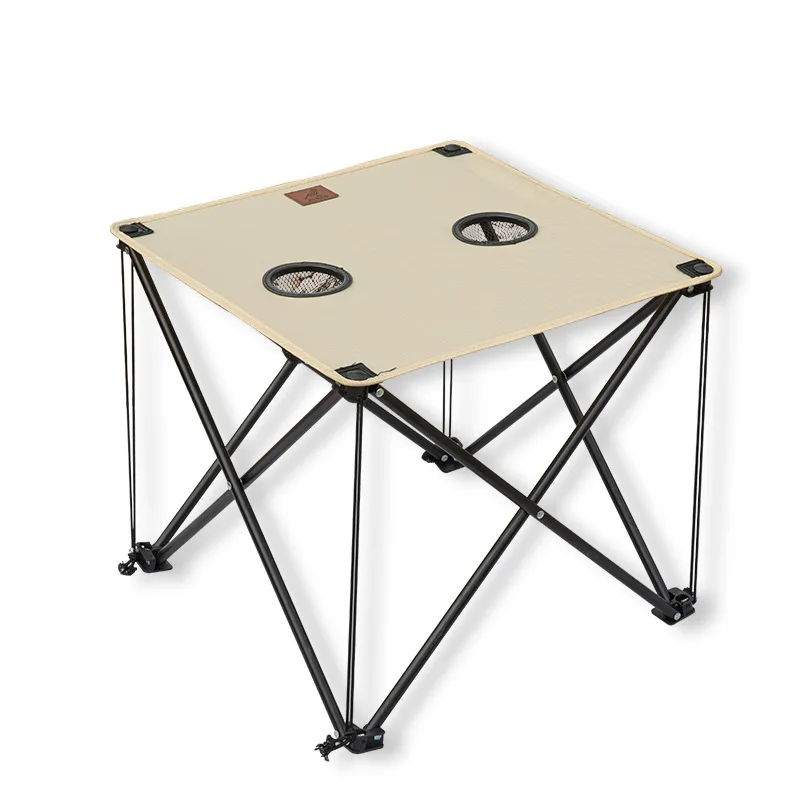 

Outdoor Camping Equipment Folding Table and Chair Portable round Picnic Table Eight-Immortal Table Camping Table and Chair Set