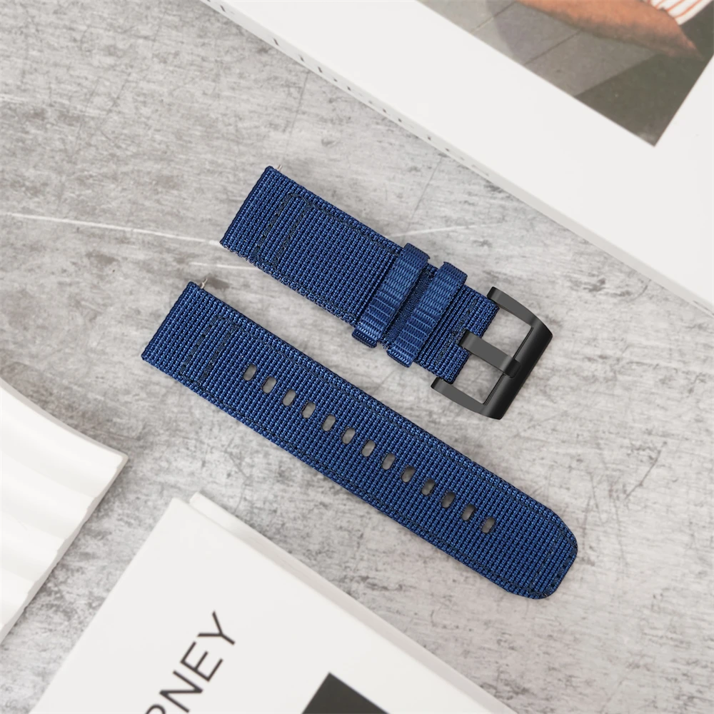 22MM Canvas strap For CMF Watch Pro / OPPO watch X2 X / Oneplus watch 3 2 smartwatch nylon sports band breathable replacement wr