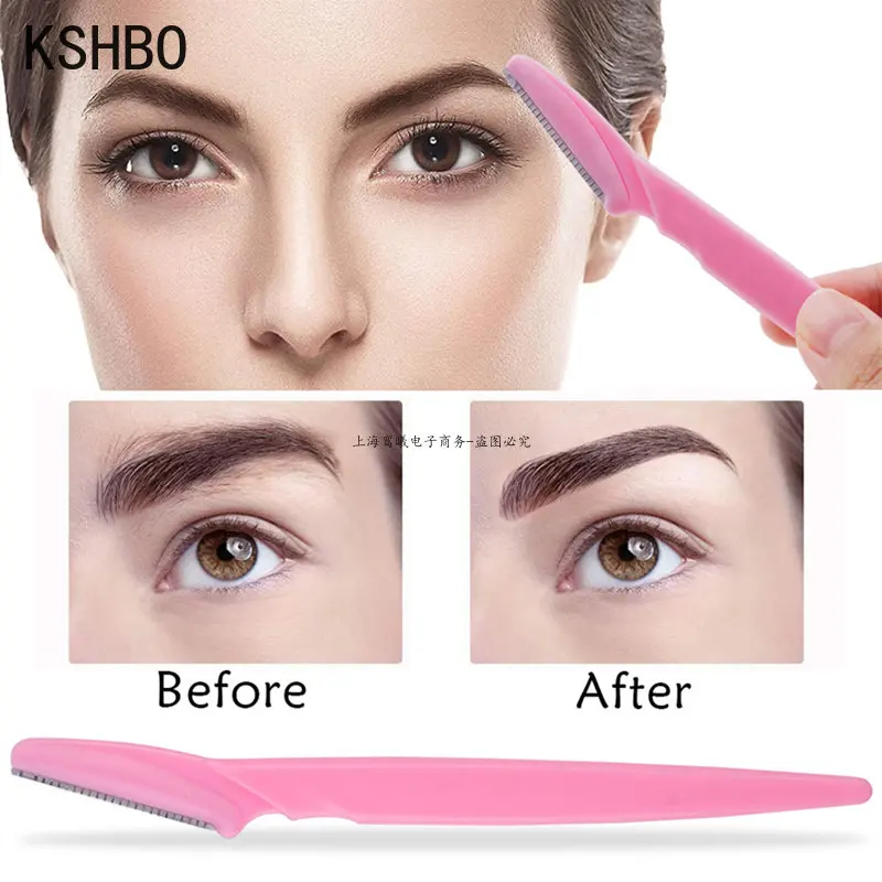 3/5pcs Pcs Eyebrow Trimmer Makeup Tools Safe Eye Brow Razor Face Body Hair Removal Shaver Blades Woman Eyebrows Shaping Knife