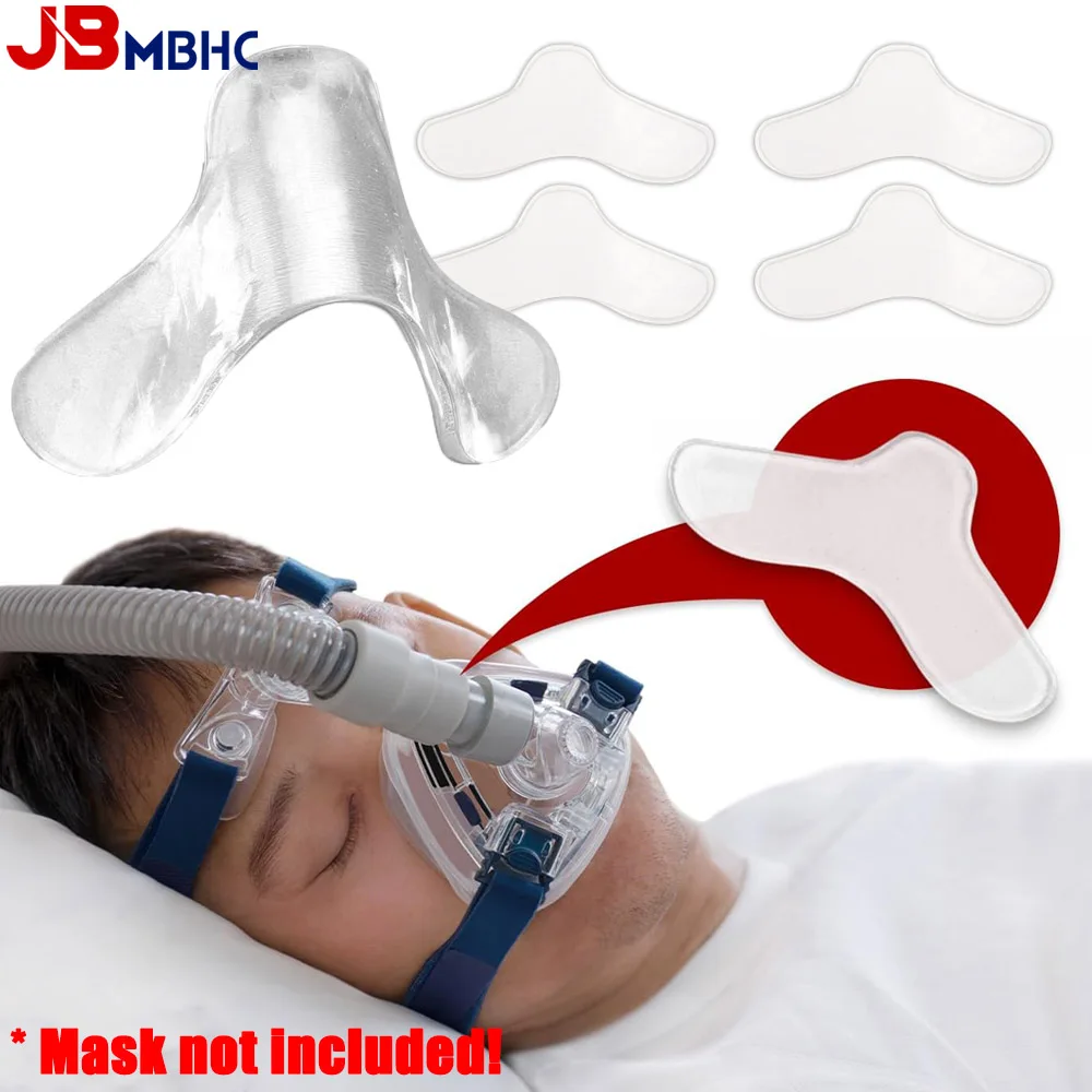 Nasal Pads for CPAP Mask CPAP Nasal Gel Pads Sleep Apnea Mask Comfort Pad for Most Masks Avoiding Red Mark Irritation Soreness