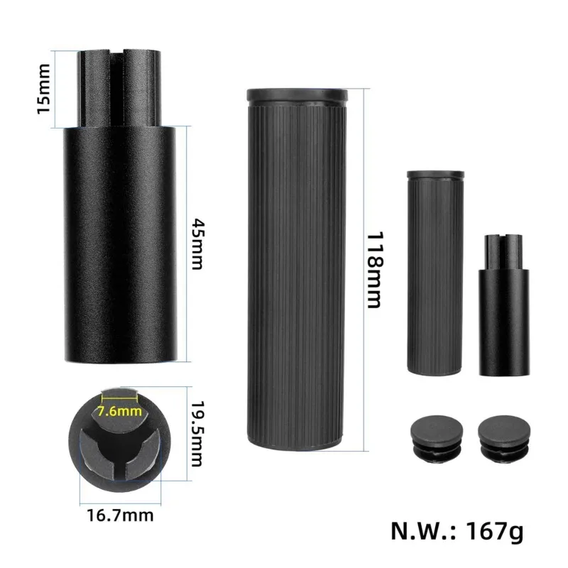 NEW HOT In Stock-Handlebar Extender Grips Kit Scooter Extender Handlebar Grips Kit For M365 Pro Pro2 1S MI3 And Ninebot E
