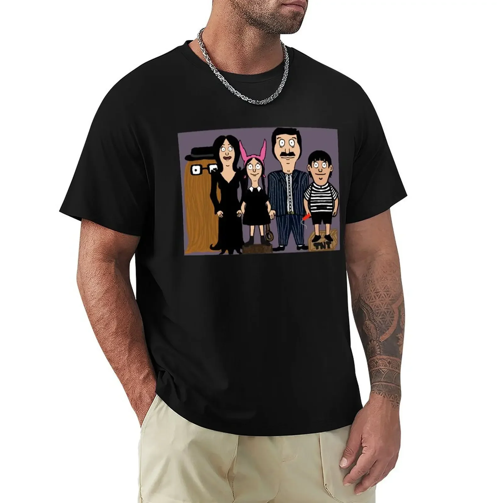 

Weird and Kooky Belchers! T-shirt plain plus size tops black t-shirts for men