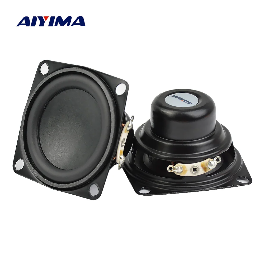 Мини-динамики AIYIMA, 4 Ом, 10 Вт, 2 дюйма, Bluetooth