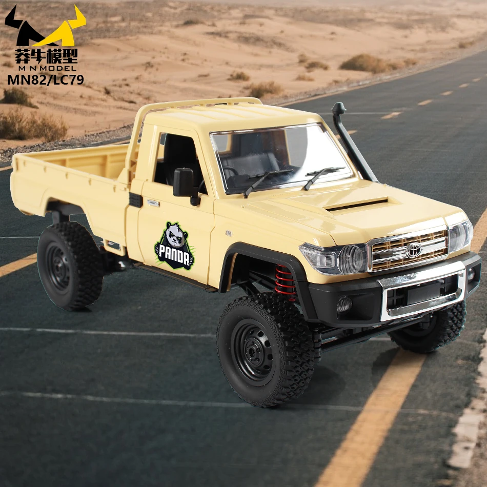 MN نموذج 4WD 1:12 RC LC79 سيارة الباندا على الطرق الوعرة تسلق مركبة كهربائية روك الزاحف شاحنة لعبة بيك اب للكبار هدية عيد