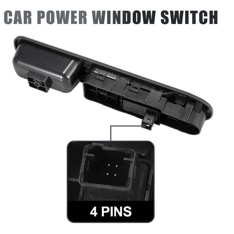 96351625XT Glass Lift Switch Electric Window Switch Replacement Parts For Peugeot 307