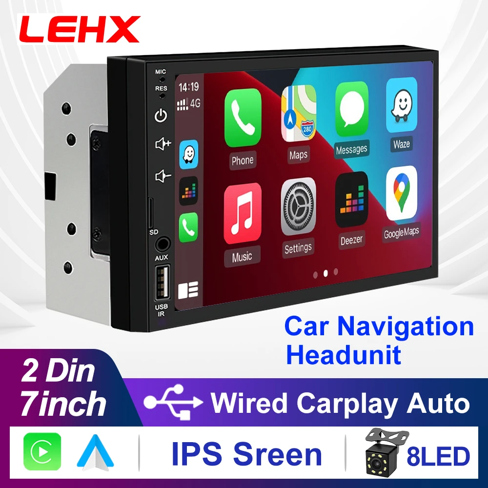 Lehx 7Inch Carplay … - image