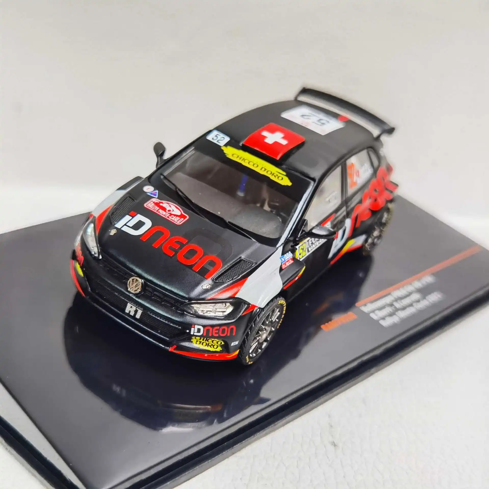 

Diecast IXO 1/43 Scale VW POLO GTI R5 #52 2021 VW Rally Car Alloy Car Model Collectible Toy Gift Souvenir Display Ornament
