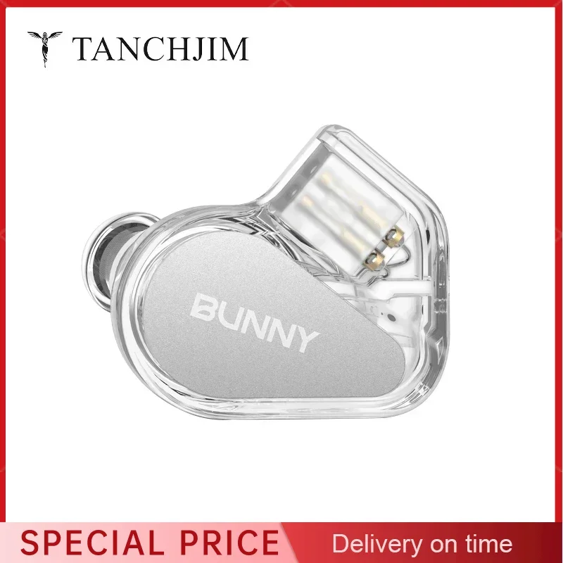 سماعات TANCHJIM BUNNY DMT 4 Ultra in Ear سلكية HIFI مع فتحة دائرية للعبة والرياضات الإلكترونية TYPE-C