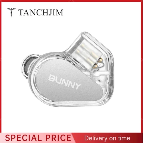 TANCHJIM BUNNY DMT 4 Ultra en Ear Auriculares HIFI con cable con orificio circular para juegos y deportes TYPE-C