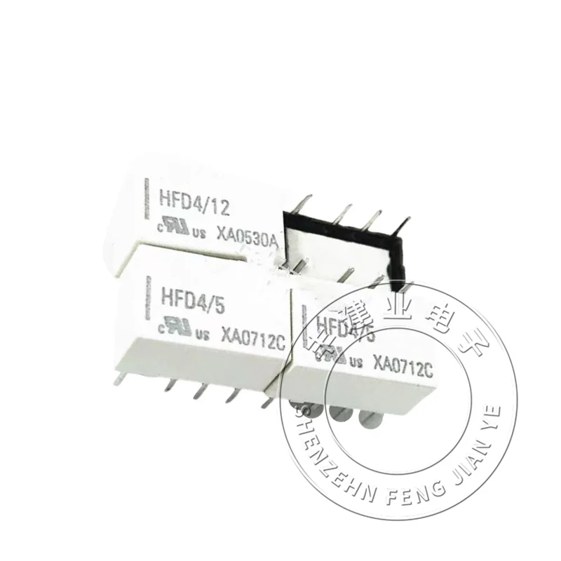 HFD31/5V 12V 24-S HONGFA RELAY CAN REPLACE TQ2 EA2 G6H TWO GROUP CONVERSION WITH 10 PIN 1A