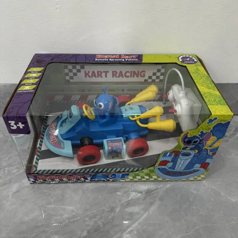 

Детский электромобиль-карт Disney Stitch с имитацией света и музыки, развивающая игрушка, отличный подарок на праздник