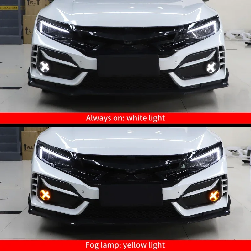 X-Fog Lamp Assembly for Honda Civic 10th 11th view 5
