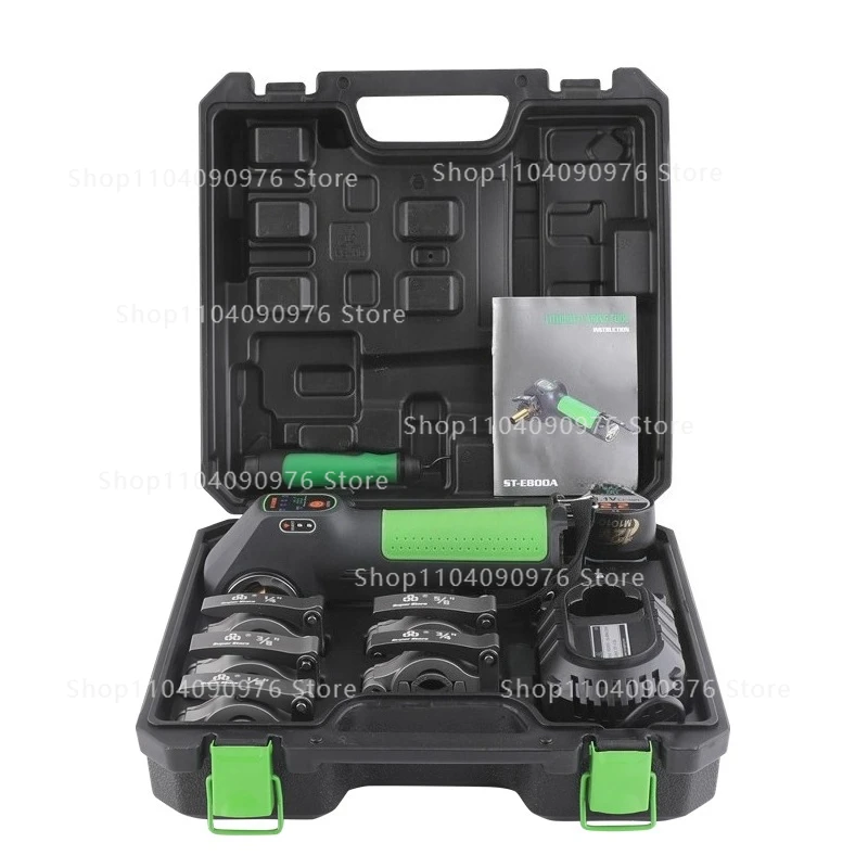 ST-E800A Lithium Electric Flarer Copper Tube Flared Tube Expander Tube Expander Automatic Flaring