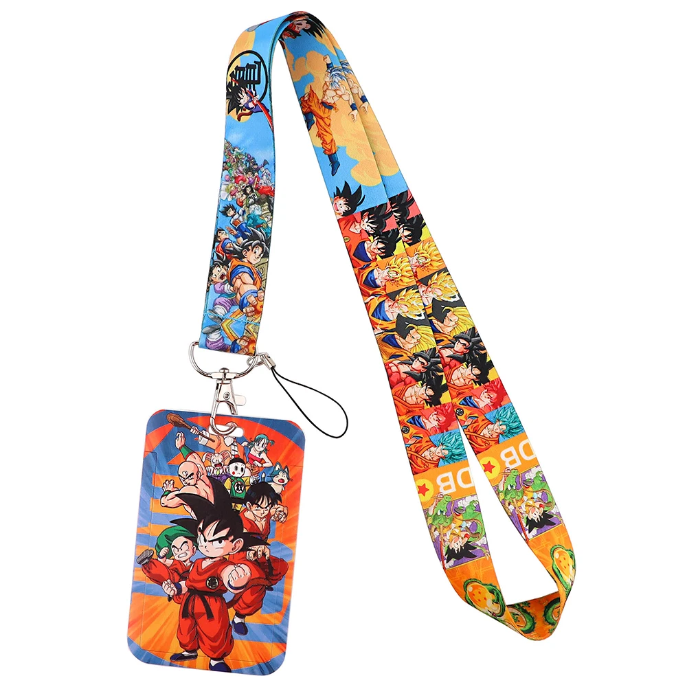 Anime Cartoon Lanyard Card Badge Holder Phone Strap for Keys Pendant USB Neckband Rope Keychain Cord Lariat Fashion Gifts LX1103