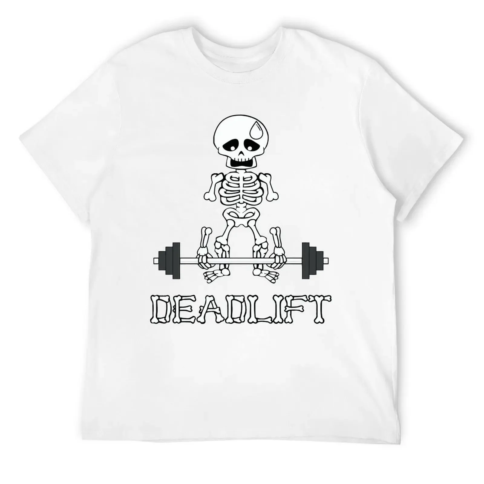 デッドリフトクラシックボディービルディングポンピングジム筋トレクロスフィットTシャツ原宿Tシャツ綿100%グラフィックTシャツトップス