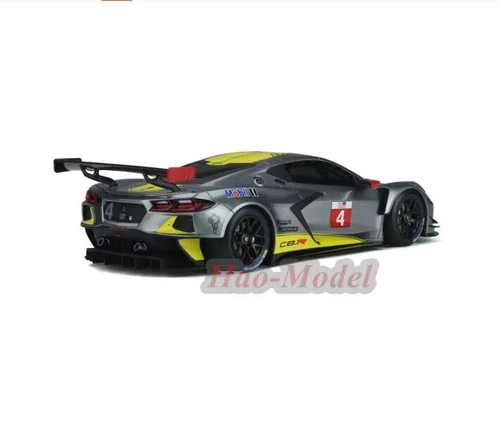 GT Spirit für Chevrolet Corvette C8 R Harz Druckguss Modell auto Simulation Spielzeug Jungen Geburtstags geschenke Hobby Display Ornamente