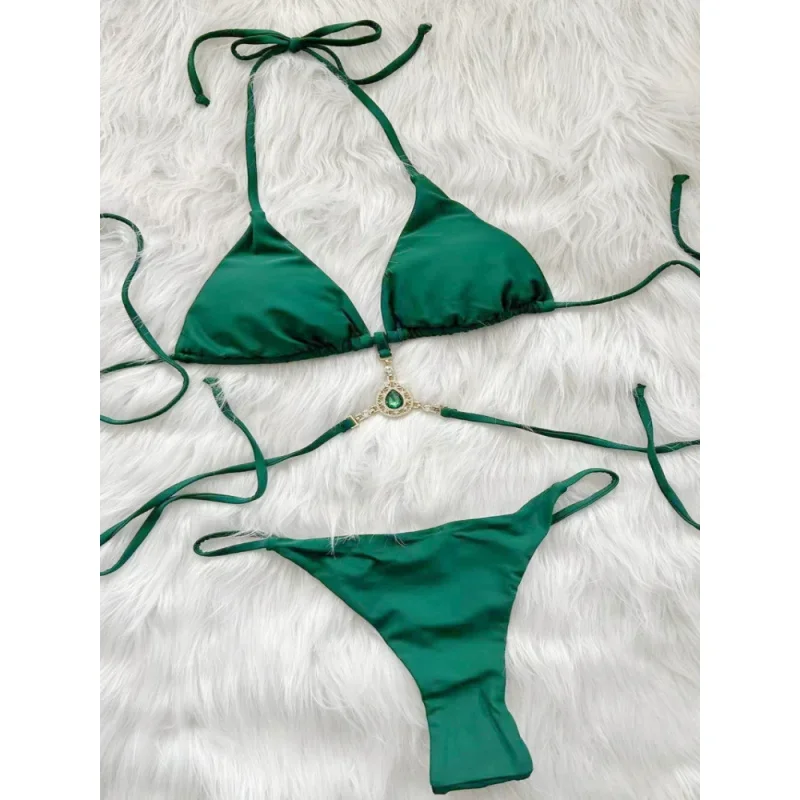 Bikini Crystal Sexy Beach Vacation Swimsuit