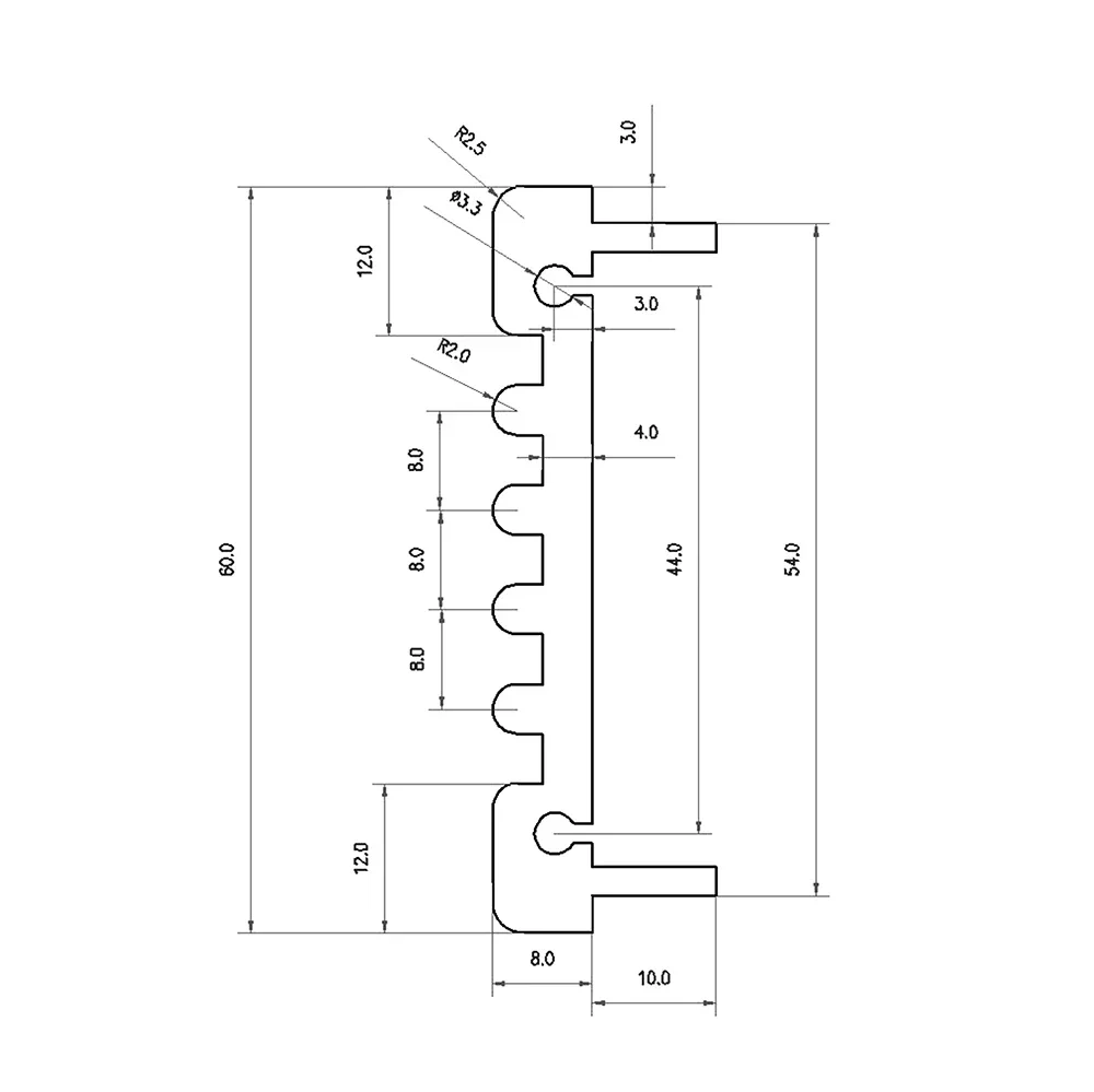Полностью алюминиевый корпус предусилителя 2806, корпус ЦАП/корпус усилителя AMP BOX