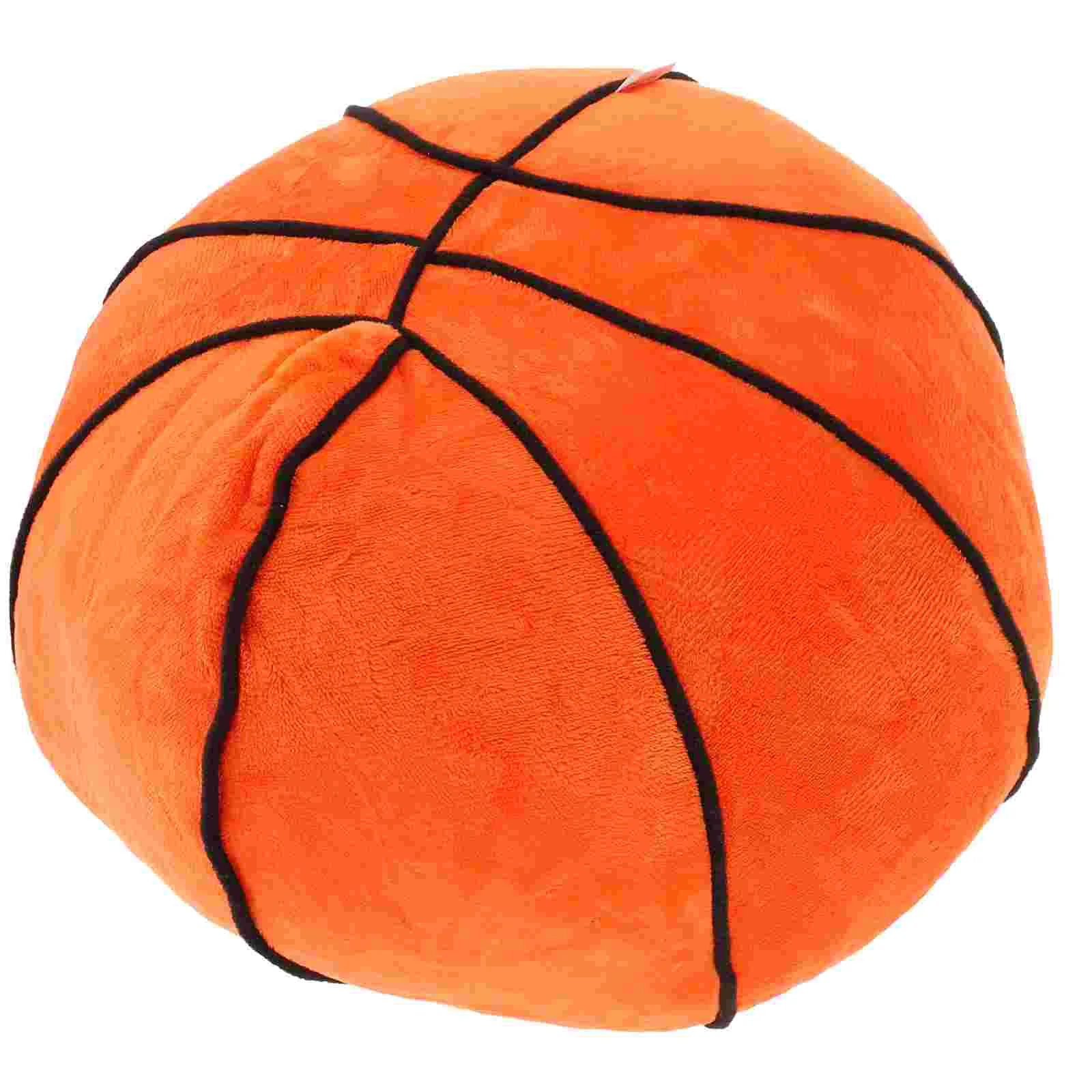 Basketball Toy Plush Ball Cushion Toy Home Office Basketball Cushion for Gift soft basketball toy plush basketball toy